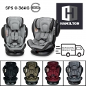 Automobilinė saugos kėdutė HAMILTON 360º SPS 0-36 kg