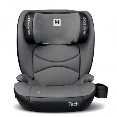 Automobilinė saugos kėdutė HAMILTON Tech 100-150cm i-size fix 15-36 kg